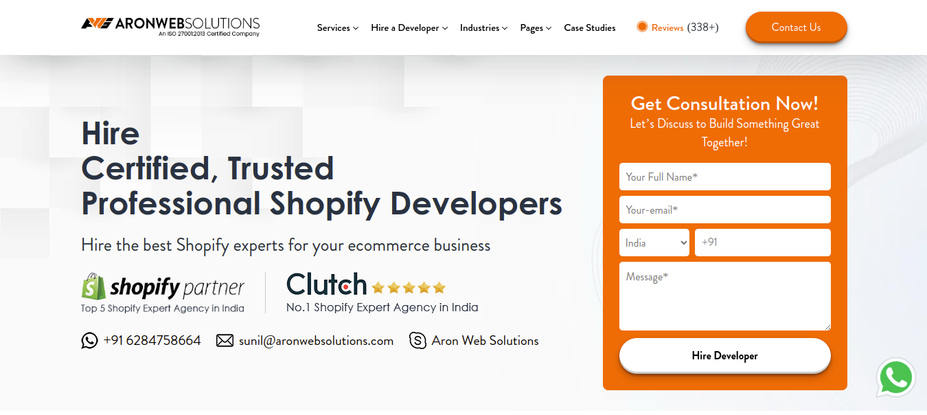 best shopify development companies 2024