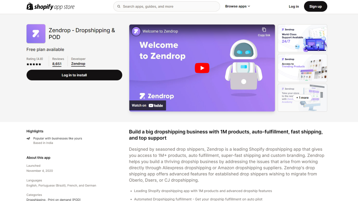 2024 shopify dropshipping apps