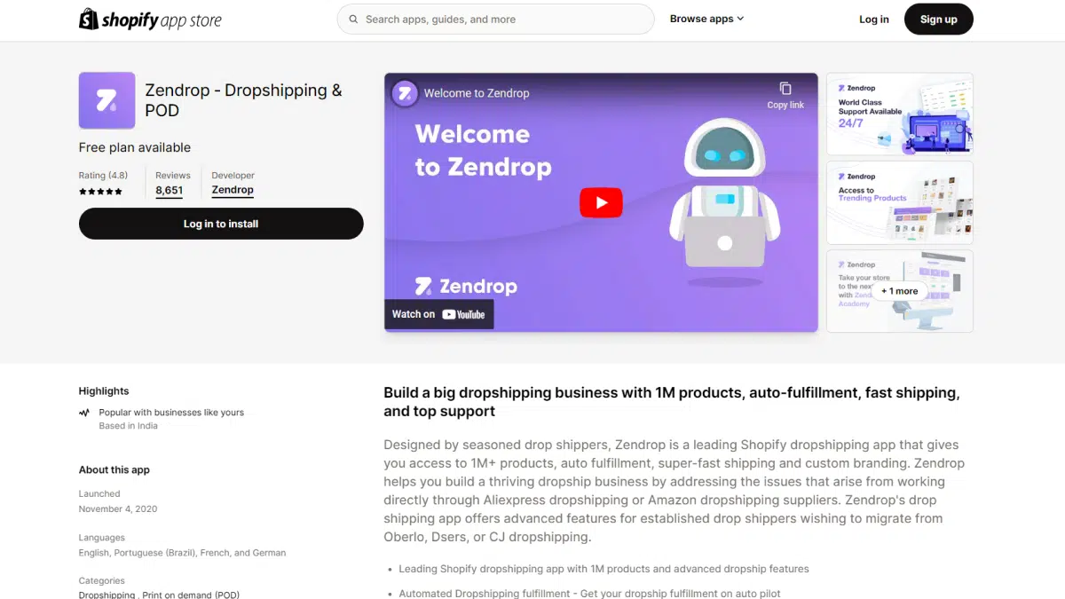 2024 shopify dropshipping apps