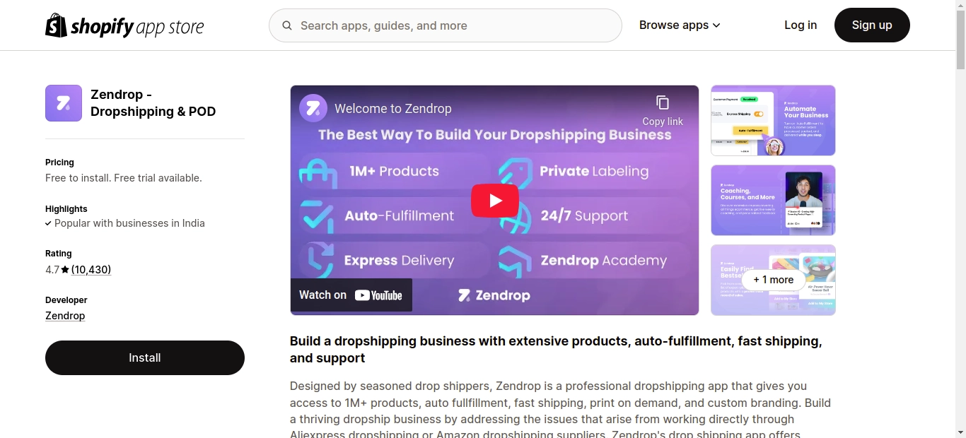 Shopify Dropshipping Apps