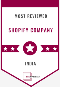 Top the Manifest Shopify Company india 2024 Award